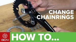 How To Change Chainrings  Changing Your Chain Rings For Road Or Mountain Bikes [upl. by Gideon]