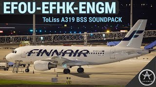 NEW TOLISS A319 BSS Soundpack  EFOU ✈ EFHK ✈ ENGM  ASXP  Ortho4XP  xVision XP11 [upl. by Salahi465]