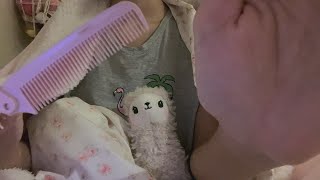 Doing your hair ASMR🧸 [upl. by Kylah949]