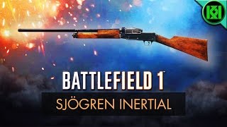 Battlefield 1 Sjögren Inertial Review Weapon Guide  BF1 New DLC Weapons  Sjogren Inertia [upl. by Beyer]