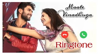 Maate Vinadhuga Song Ringtone taxiwaala vijaydevarakonda trendingringtone trendinginstagram [upl. by Atsedom890]