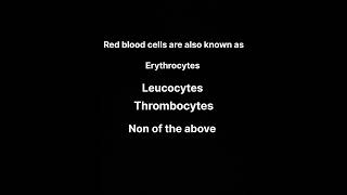 Red blood cells  anatomy and physiology ytshort ytshorts [upl. by Chip]