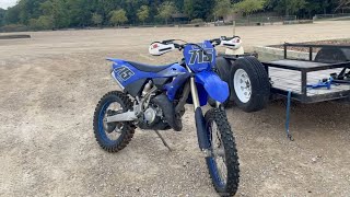 yz 125 First Ride after top end rebuild [upl. by Lladnik]