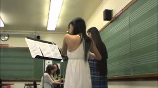 Souvenir a Adelina Patti  Flute Duet [upl. by Ashien]