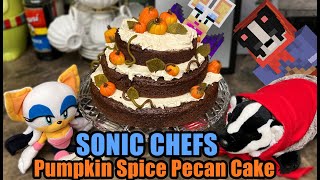 Sonic Chefs 🦃Pumpkin Spice Pecan Cake🦃 [upl. by Ramu]