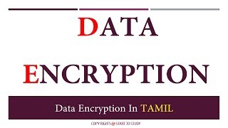 Data encryption in tamil [upl. by Graves858]