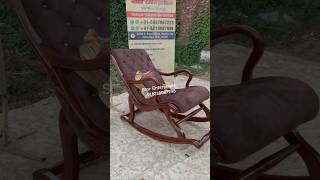 Wooden Rocking chair rockingchair carving woodenfurniture woodworking chair woodenchair [upl. by Colman]