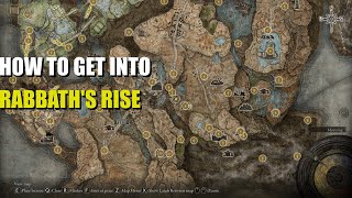 How to get Into Rabbaths Rise Elden Ring [upl. by Lenod160]