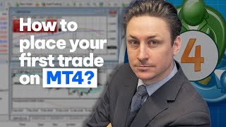 MetaTrader 4 How to log in and place your first trade on MT4 [upl. by Shepherd]