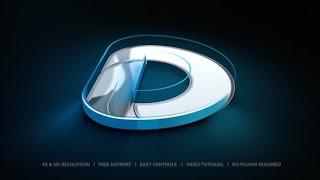 Premiere Pro Template 3D Logo Reveal [upl. by Yznel]