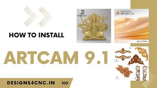 How to installation ArtCAM Pro 91 on Windows 10  artcam tutorial  artcam 2018 [upl. by Cole]