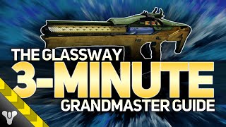 THE GLASSWAY FARM  Grandmaster 3Minute Walkthrough destiny2 guide easy [upl. by Alba]