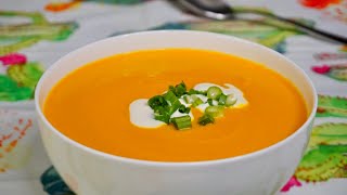 Crema de zanahoria muy rica y fácil Esta receta te encantará 🥕 cocinadeignacio [upl. by Wat]