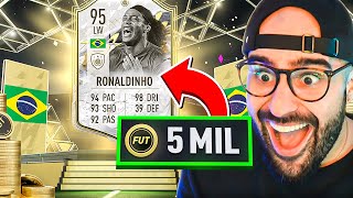 OMG I Packed Moments RONALDINHO In a Gold Pack FIFA 22 Ultimate Team [upl. by Garretson652]