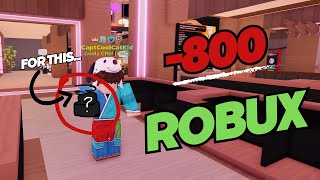 I Spent 800 ROBUX on THIS  Kohau Hibachi Roblox [upl. by Fiedling329]