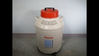 Thermo Locator 6 Plus LN2 Dewar [upl. by Lanoil]