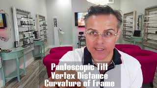 Pantoscopic Tilt Vertex Distance and Curvature of Frame [upl. by Inavoj]