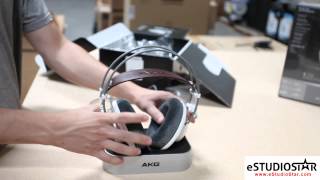 AKG K701  AKG K702 STUDIO REFERENCE HEADPHONE OVERVIEW  UNBOXING [upl. by Nivat]