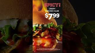 MG Spicy Bacon CheeseburgerCrispy Chicken Club V 15 [upl. by Shelden]