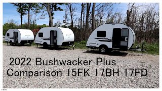 2022 Bushwacker Plus Comparing 15FK 17BH17FD models [upl. by Eyot]