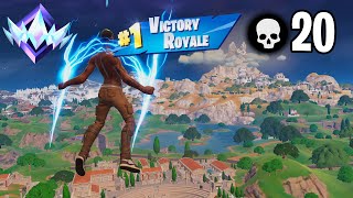 High Elimination Solo Ranked Win Gameplay Fortnite Chapter 5 Season 2 [upl. by Ellenehs864]