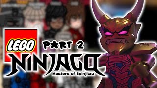 Past Ninjago React to Lloyd Garmadons Future LEGO Ninjago Part22 [upl. by Bowerman]