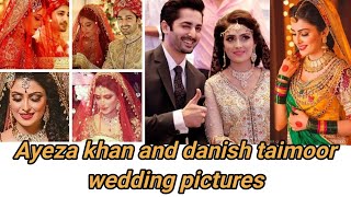 ayeza khan and danish taimoor wedding pictures  ayeza khan wedding video  ayeza khan [upl. by Flemings67]