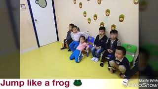 109 ESL flashcards game Frog walk [upl. by Lemieux746]