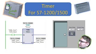 TIA Portal How to use Timers TON TOF TP TONR [upl. by Ut137]