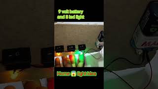 9V Battery LED Light  The Ultimate DIY Guide shorts ytshorts [upl. by Odanref267]