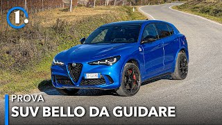 🍀 Ecco perché si GUIDA MEGLIO Nuova Alfa Romeo Stelvio QUADRIFOGLIO 2024 [upl. by Danzig]