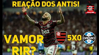 VAMOS RIR Gremistas reagindo a Flamengo 5X0 Grêmio [upl. by Ajaj]