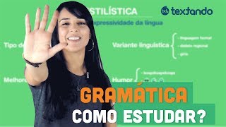 Como estudar Gramática Entenda as 5 partes que irão guiar você [upl. by Eidac]