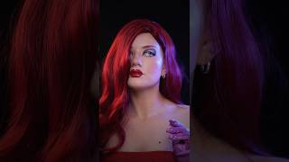 jessica rabbit is my femininomenon 🫶 makeup halloween [upl. by Con]