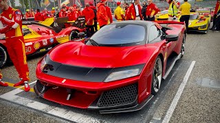 35M Ferrari F80 Hypercar driving at Imola [upl. by Adnesor194]