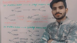 Chemical rxns of malonic ester lec07 [upl. by Rory272]