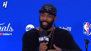 Kyrie Irving talks Game 1 Loss vs Celtics FULL Postgame Interview 🎤 [upl. by Kirchner]