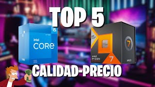 5 MEJORES PROCESADORES CALIDAD PRECIO para 2024 ✅ [upl. by Thomsen334]