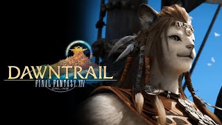 Final Fantasy XIV Dawntrail  New Race ‘Female Hrothgar’ Trailer [upl. by Boles670]