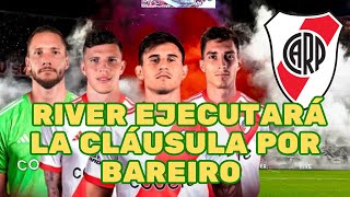 😡🤬 RIVER SE CANSÓ DE SAN LORENZO Y EJECUTARÁ LA CLÁUSULA POR BAREIRO [upl. by Lyford]