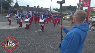 Downshire Guiding Star  Mavemacullen Accordion Band Parade 2024 [upl. by Dorella]