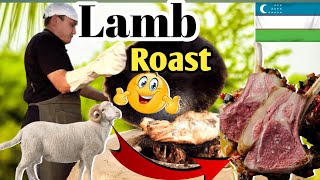 Lamb Full Roast In Tandoor  Tandori Lamb Meat Recipe Arabic Style Cooking  Lamb Cooking Recipe [upl. by Caia]