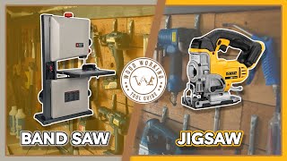 Band Saw vs Jigsaw What Every Woodworker Needs to Know [upl. by Dorise]