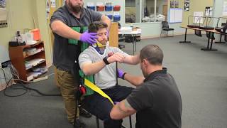 NREMT Seated Spinal Immobilization [upl. by Mehala]