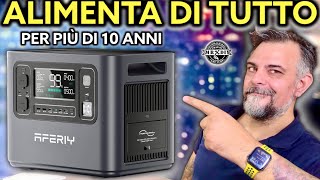 Puoi usare anche gli attrezzi e il compressore con questa power station da 2400W AFERIY P210 SOLARE [upl. by Papst]