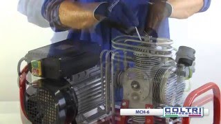 How To Disassemble A Coltri MCH6 Compressor By Nuvair [upl. by Adekam]