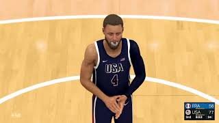 LIVE USA vs FRANCE  GOLD MEDAL MATCH  Mens Basketball Finals  Paris 2024  August 10 2024  2K [upl. by Alic401]