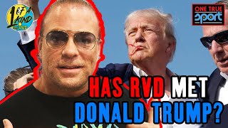 Rob Van Dam On If He Ever Met WWE Hall Of Famer Donald Trump [upl. by Anicart652]