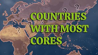 Top 10 Countries by Maximum Cores [upl. by Aihsotan]