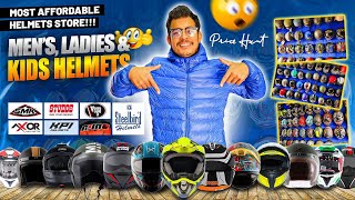 नेपालकै सस्तो मुल्यमा सबै किसिमका हेलमेट👀😱🔥Best Place To Buy All Kinds Of Helmets in Nepal 2023 [upl. by Eelanej]